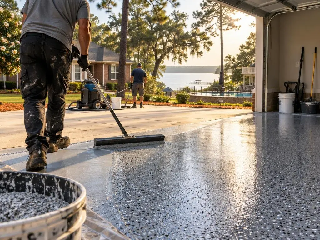 Garage Floor Coating in Columbia, SC
